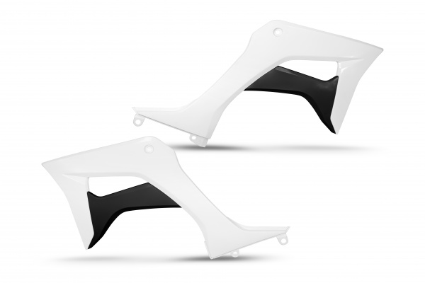 Radiator Covers white for Honda CRF 110 F (2019-26)